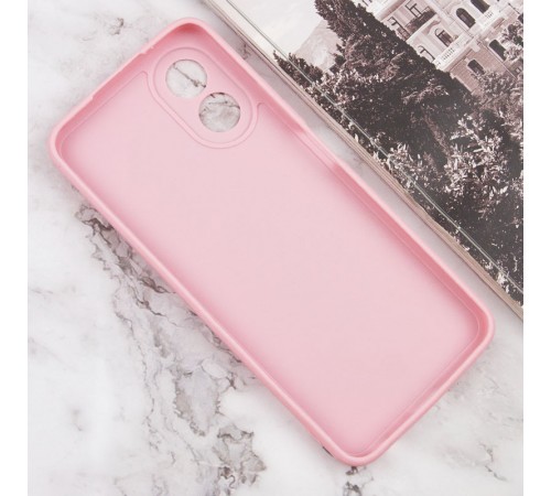 Силіконовий чохол Candy Full Camera для Oppo A58 4G Рожевий / Pink Sand Силіконовий чохол Candy Full Camera для Oppo A58 4G Рожевий / Pink Sand