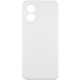 Силіконовий чохол Candy Full Camera для Oppo A78 4G Білий / White