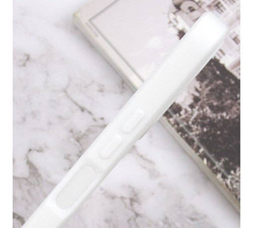 Силіконовий чохол Candy Full Camera для Oppo A78 4G Білий / White
