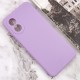 Силіконовий чохол Candy Full Camera для Oppo A78 4G Бузковий / Dasheen