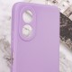 Силіконовий чохол Candy Full Camera для Oppo A78 4G Бузковий / Dasheen