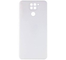 Силіконовий чохол Candy Full Camera для Xiaomi Redmi Note 9 / Redmi 10X Білий / White
