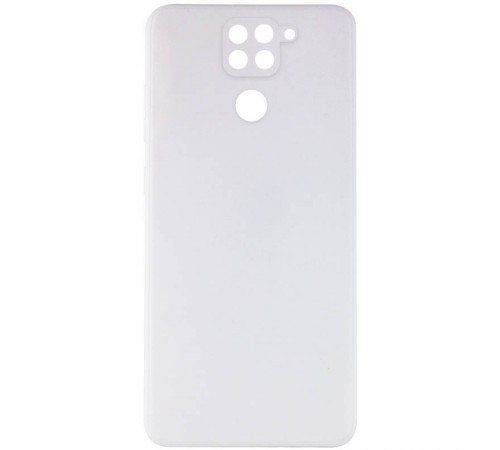 Силіконовий чохол Candy Full Camera для Xiaomi Redmi Note 9 / Redmi 10X Білий / White