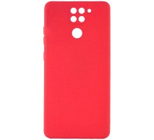 Силіконовий чохол Candy Full Camera для Xiaomi Redmi Note 9 / Redmi 10X Червоний / Red