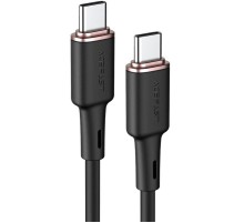 Дата кабель Acefast C2-03 USB-C to USB-C zinc alloy silicone (1.2m) Black