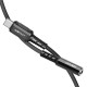 Аудіо кабель Aux Acefast C1-07 (Type-C to AUX 3.5mm) (1m) Black