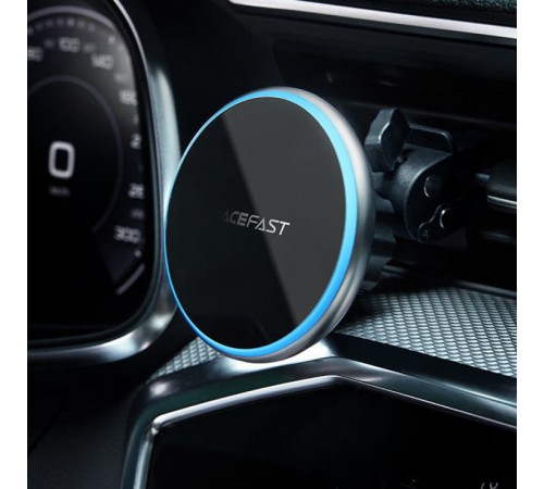 Автотримач з БЗП Acefast D3 magnetic wireless Silver