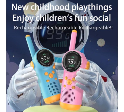 Дитяча рація Walkie Talkie D22 Blue + Pink Дитяча рація Walkie Talkie D22 Blue + Pink