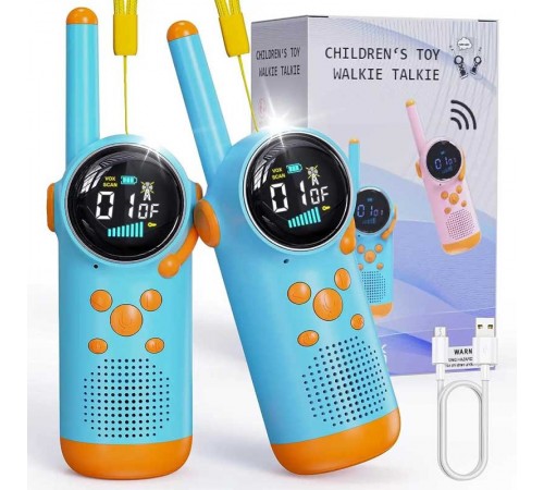Дитяча рація Walkie Talkie D22 Blue Дитяча рація Walkie Talkie D22 Blue