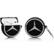 Силіконовий футляр Brand для навушників AirPods 3 + карабін Mercedes