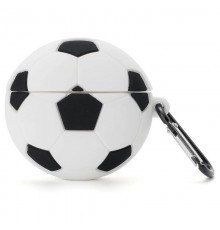 Силіконовий футляр Brand для навушників AirPods 3 + карабін Football