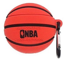 Силіконовий футляр Brand для навушників AirPods 3 + карабін NBA