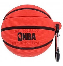 Силіконовий футляр Brand для навушників AirPods 3 + карабін NBA