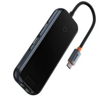 Перехідник HUB Baseus AcmeJoy 8-Port Type-C HUB Adapter (WKJZ010613) Dark Grey