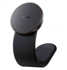 Автотримач Baseus C02 Pro Series Magnetic Wireless Charging Car Mount Cluster (C40156000111-00) Black