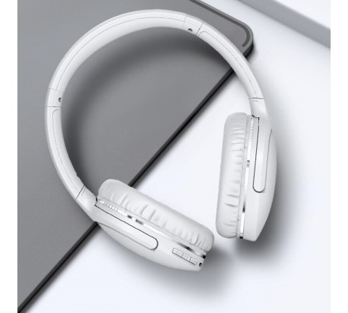 Накладні бездротові навушники Baseus Encok Wireless headphone D02 Pro (NGTD01030) White Накладні бездротові навушники Baseus Encok Wireless headphone D02 Pro (NGTD01030) White