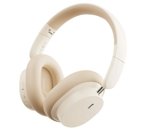 Накладні бездротові навушники Baseus Bowie D05 Wireless Headphones (NGTD02021) Creamy-white