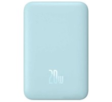 Портативний ЗП Power Bank Baseus Magnetic Mini OS 20W c БЗП 10000 mAh (PPCX110105) Blue