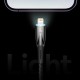 Дата кабель Baseus Glimmer Series Fast Charging Data Cable Type-C to Lightning 20W 1m (CADH000001) Black