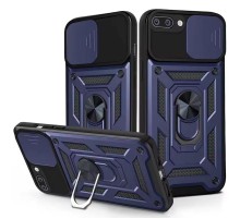 Ударостійкий чохол Camshield Serge Ring для Apple iPhone 7 plus / 8 plus (5.5") Синій