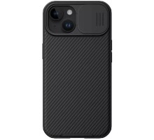 Карбонова накладка Nillkin CamShield Pro для Apple iPhone 15 (6.1") Black
