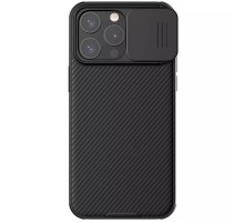 Карбонова накладка Nillkin CamShield Pro для Apple iPhone 15 Pro (6.1") Black
