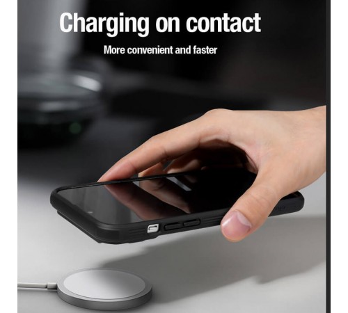 Карбонова накладка Nillkin CamShield Pro Magnetic для Apple iPhone 15 (6.1") Black Карбонова накладка Nillkin CamShield Pro Magnetic для Apple iPhone 15 (6.1") Black