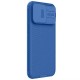 Карбонова накладка Nillkin CamShield Pro Magnetic для Apple iPhone 15 Pro (6.1") Blue