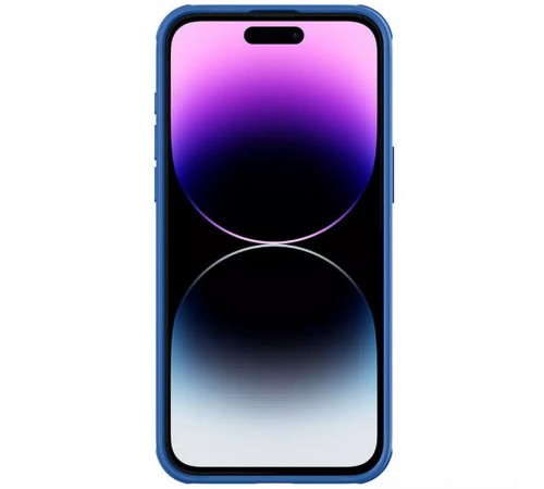 Карбонова накладка Nillkin CamShield Pro Magnetic для Apple iPhone 15 Pro Max (6.7") Blue Карбонова накладка Nillkin CamShield Pro Magnetic для Apple iPhone 15 Pro Max (6.7") Blue
