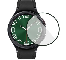 Полімерна плівка 3D (full glue) (тех.пак) для Samsung Galaxy Watch 6 Classic 47mm Чорний
