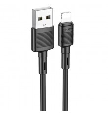 Дата кабель Hoco X83 Victory USB to Lightning (1m) Black