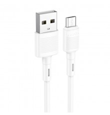 Дата кабель Hoco X83 Victory USB to MicroUSB (1m) White