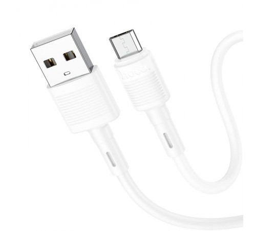 Дата кабель Hoco X83 Victory USB to MicroUSB (1m) White