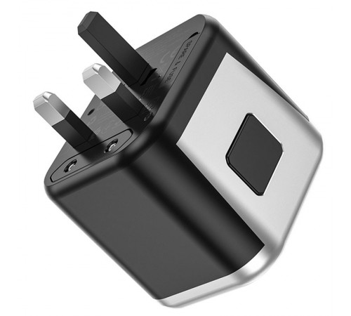 МЗП Hoco AC5 Level 2USB+Socket Black