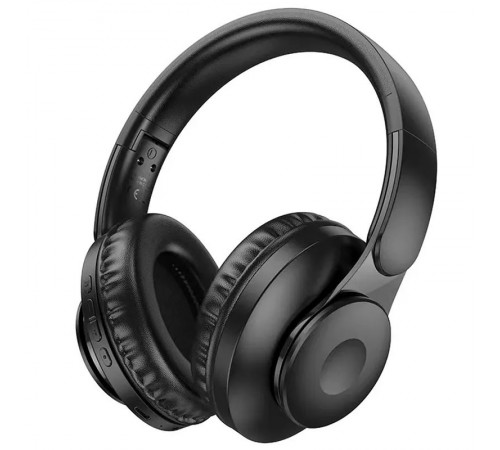 Накладні бездротові навушники Hoco W45 Enjoy Black