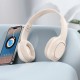 Накладні бездротові навушники Hoco W46 Charm Milky White