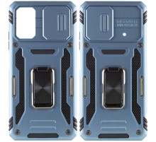 Ударостійкий чохол Camshield Army Ring для Xiaomi Poco F5 / Note 12 Turbo Блакитний / Light Blue