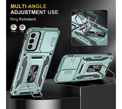 Ударостійкий чохол Camshield Army Ring для Samsung Galaxy A24 4G Зелений / Light Green Ударостійкий чохол Camshield Army Ring для Samsung Galaxy A24 4G Зелений / Light Green