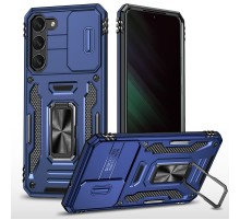 Ударостійкий чохол Camshield Army Ring для Samsung Galaxy S20 FE Синій / Navy