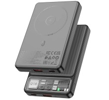 Портативний ЗП Power Bank Hoco Q18 Tourer 22.5W з БЗП 10000 mAh Black