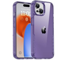 Чохол TPU+PC Multi-Color для Apple iPhone 15 (6.1") Purple
