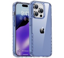 Чохол TPU+PC Multi-Color для Apple iPhone 15 Pro (6.1") Blue