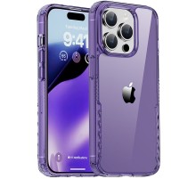Чохол TPU+PC Multi-Color для Apple iPhone 15 Pro (6.1") Purple