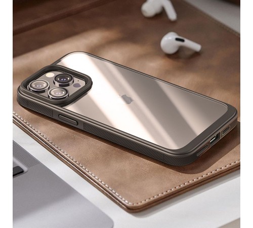 Чохол TPU+PC Pulse для Apple iPhone 15 Pro Max (6.7") Grey Чохол TPU+PC Pulse для Apple iPhone 15 Pro Max (6.7") Grey