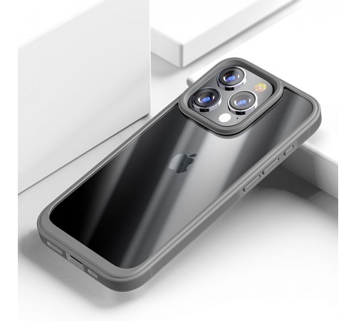 Чохол TPU+PC Pulse для Apple iPhone 15 Pro Max (6.7") Grey Чохол TPU+PC Pulse для Apple iPhone 15 Pro Max (6.7") Grey