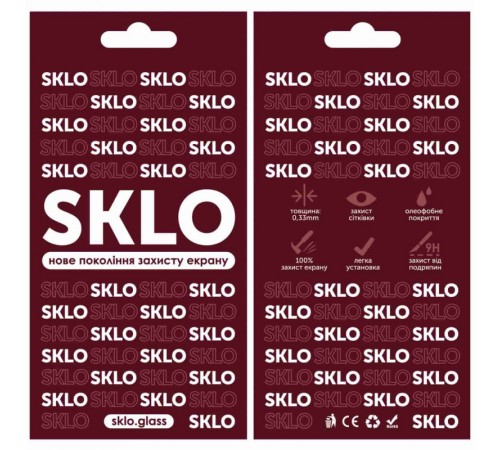 Захисне скло SKLO 3D для OnePlus Nord 3 / Nord 4 Чорний Захисне скло SKLO 3D для OnePlus Nord 3 / Nord 4 Чорний