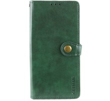 Шкіряний чохол книжка GETMAN Gallant (PU) для Google Pixel 7a Зелений
