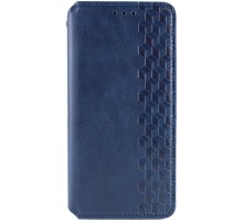 Шкіряний чохол книжка GETMAN Cubic (PU) для Google Pixel 7 Pro Синій