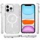 Чохол TPU Galaxy Sparkle (MagFit) для Apple iPhone 12 Pro / 12 (6.1") Clear+Glitter