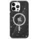 Чохол TPU Galaxy Sparkle (MagFit) для Apple iPhone 12 Pro Max (6.7") Black+Glitter